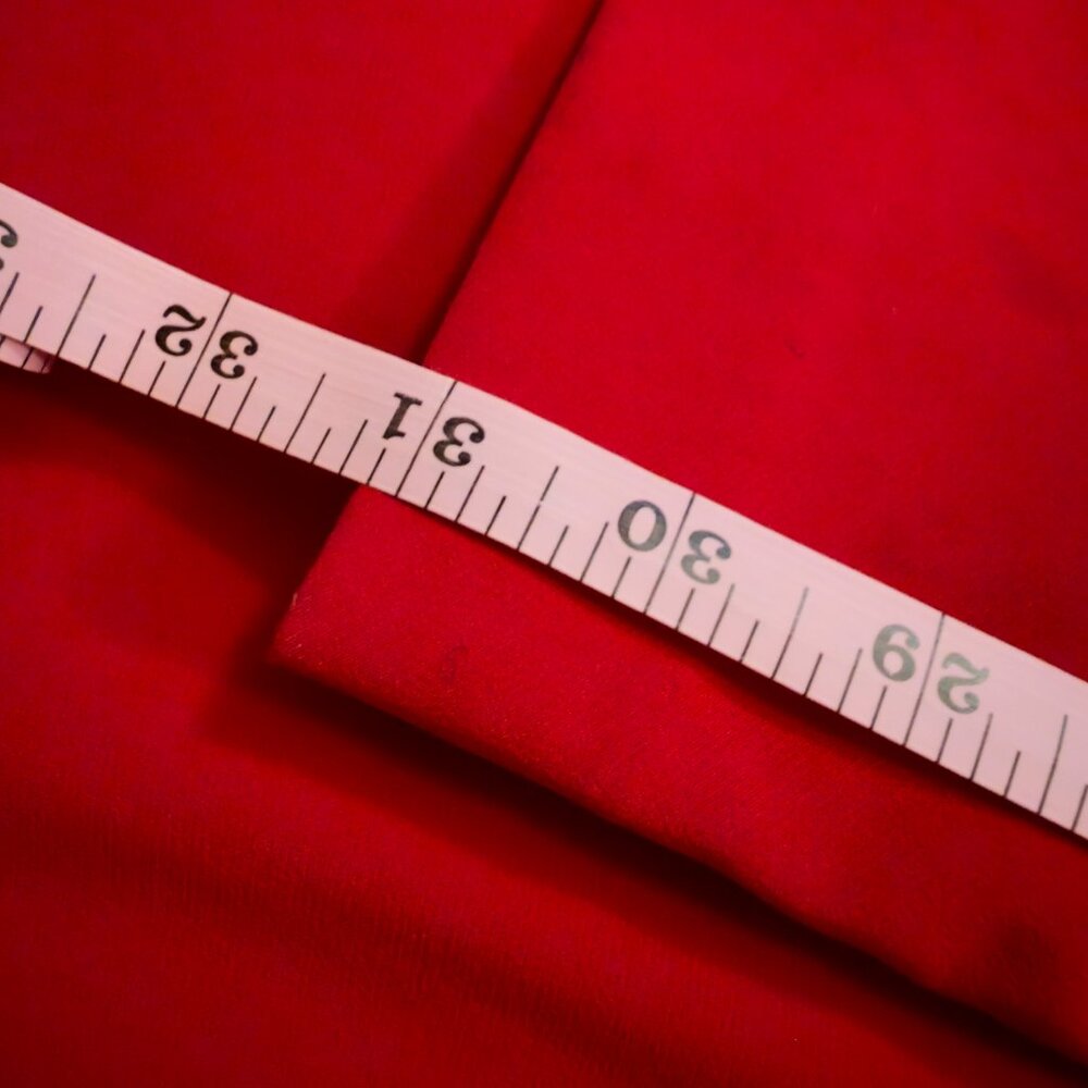 Kay Unger Genesis Walk Thru Pant Dress One Shoulder Red Size 14 - Picture 9 of 15